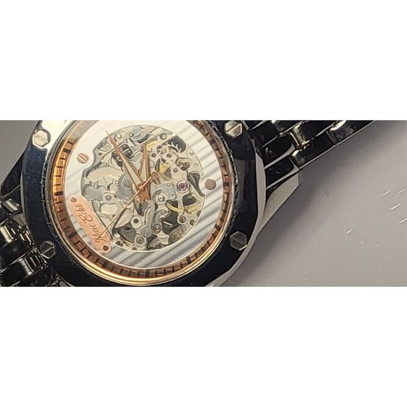 Marc Ecko e35000g1 Automatic Sphere Mechanical Machine Watch Visible Movement - Picture 12 of 13